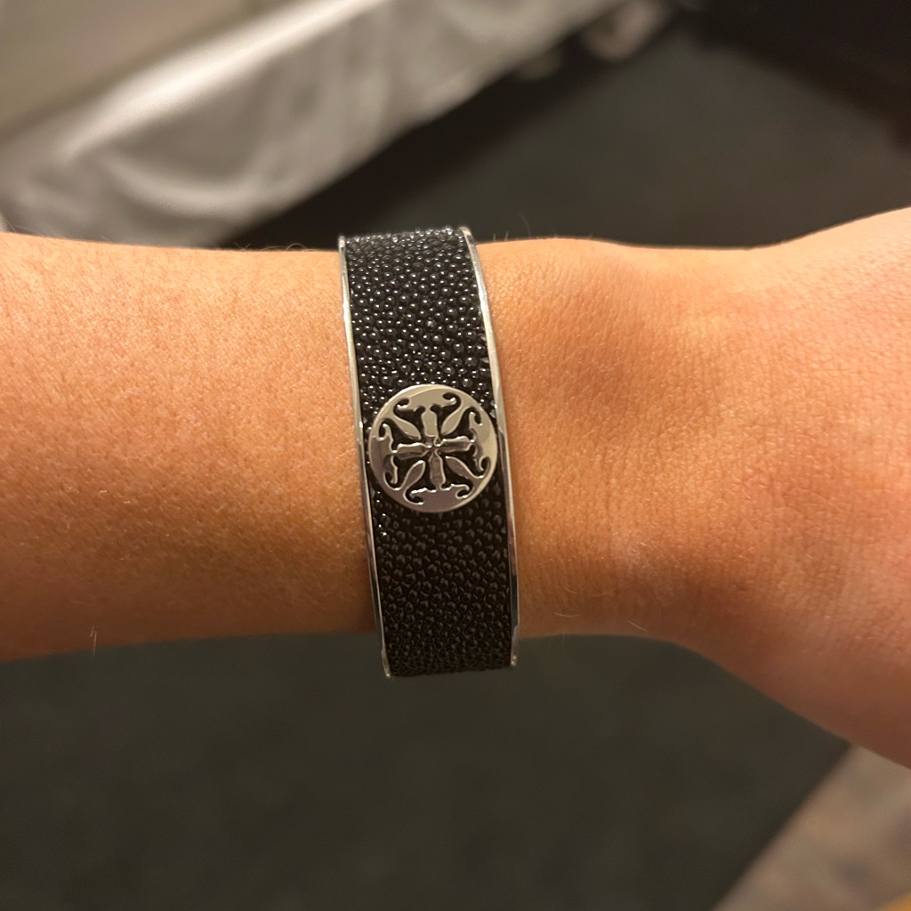 Rustic Cuff Black Cuff